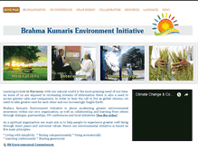 Tablet Screenshot of environment.brahmakumaris.org