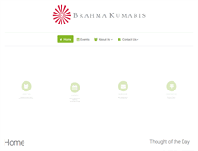 Tablet Screenshot of brahmakumaris.org.uk